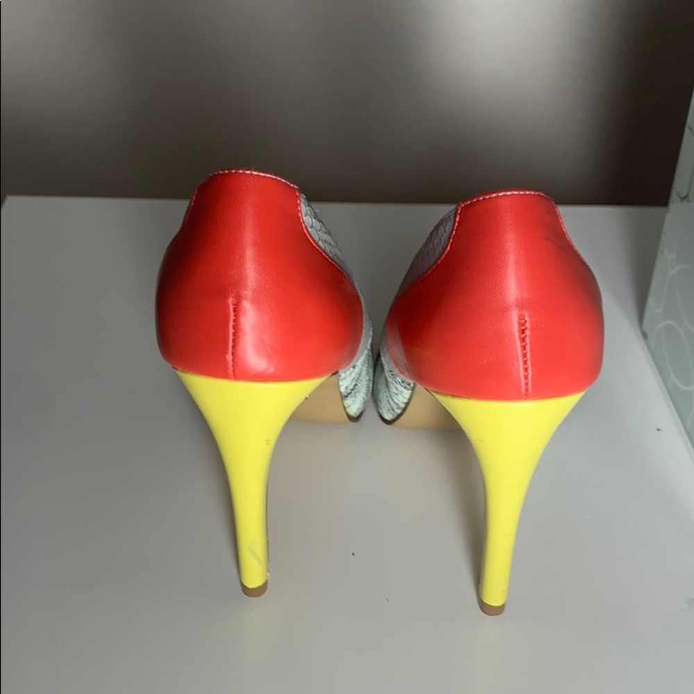 Snake Patterned Heels - image 3